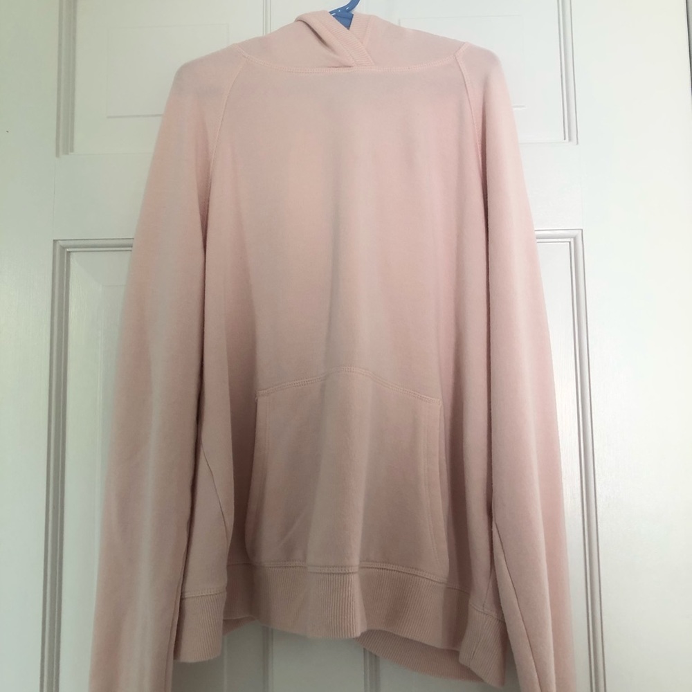 Kids Athleta Girl Pink Sweatshirt w/ hoodie